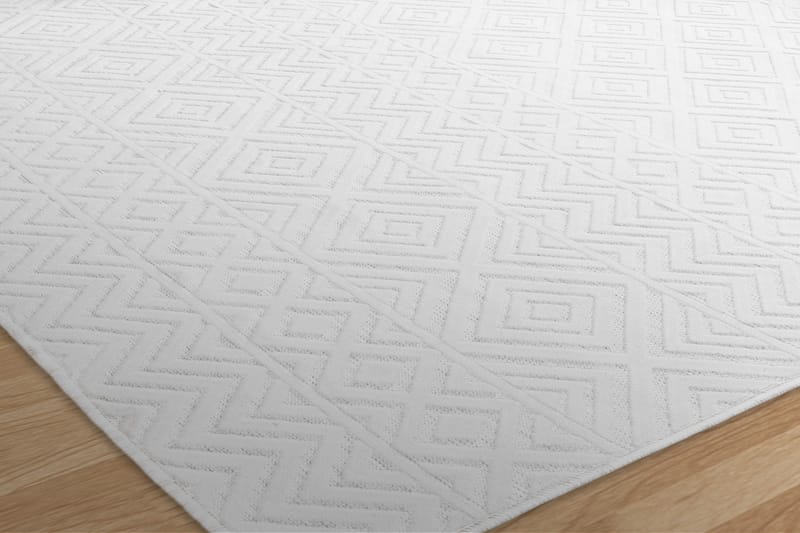 Billy Wilton-tæppe 78x150 cm Rektangulær - Creme - Tekstiler - Tæpper - Moderne tæppe - Wiltontæpper