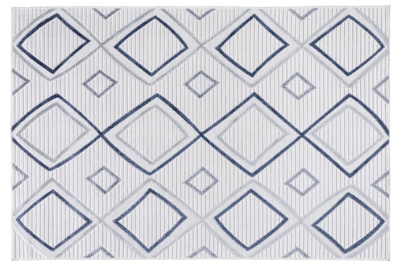Beyza Wilton-tæppe 157x230 cm Rektangulær - Creme - Tekstiler - Tæpper - Moderne tæppe - Mønstrede tæpper