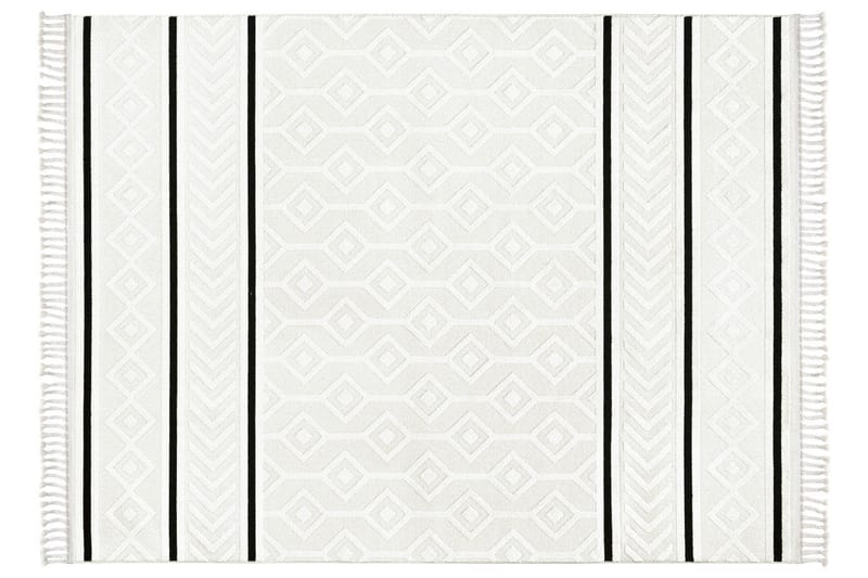 Island Wilton-tæppe 200x290 cm Rektangulær - Creme - Tekstiler - Tæpper - Moderne tæppe - Wiltontæpper