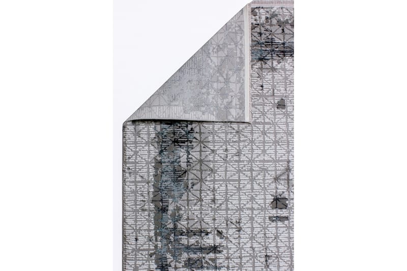 Acelya Wilton-tæppe 100x300 cm Rektangulær - Mørkeblå - Tekstiler - Tæpper - Moderne tæppe - Mønstrede tæpper