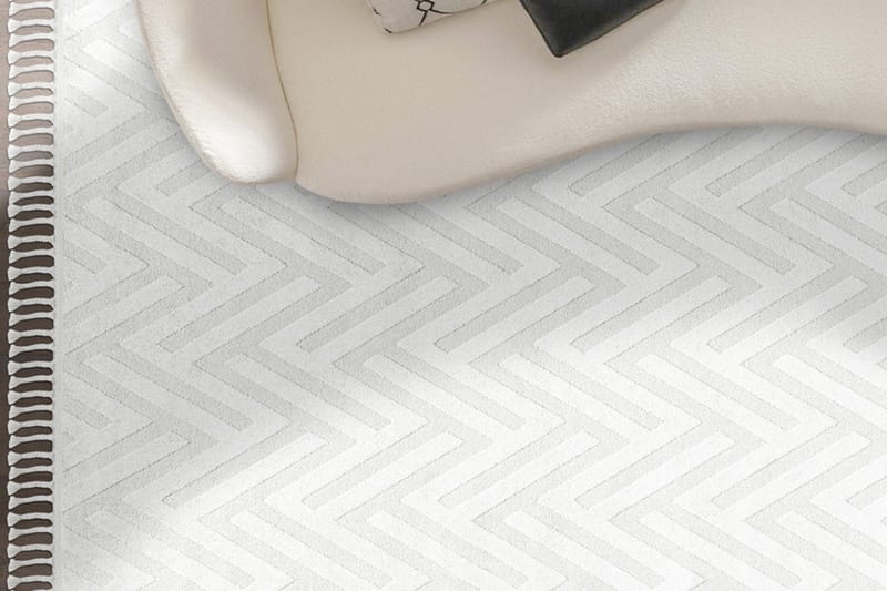 Malta Wilton-tæppe 160x230 cm Rektangulær - Creme - Tekstiler - Tæpper - Moderne tæppe - Wiltontæpper