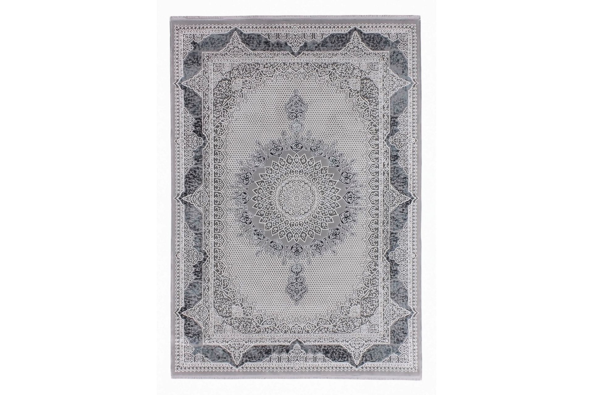Claggan Wilton-tæppe 80x300 cm Rektangulær - Mørkeblå - Tekstiler - Tæpper - Moderne tæppe - Mønstrede tæpper