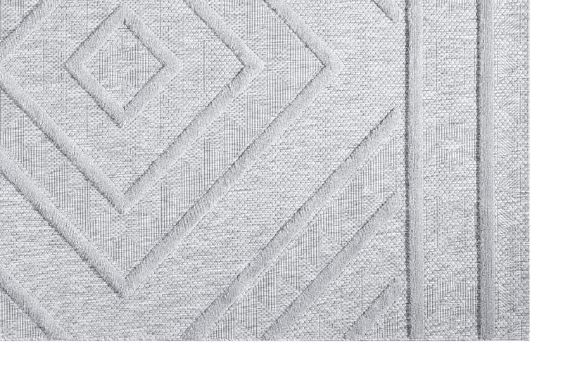 Uvudhulash Wilton-tæppe 80x150 cm Rektangulær - Grå - Tekstiler - Tæpper - Moderne tæppe - Mønstrede tæpper