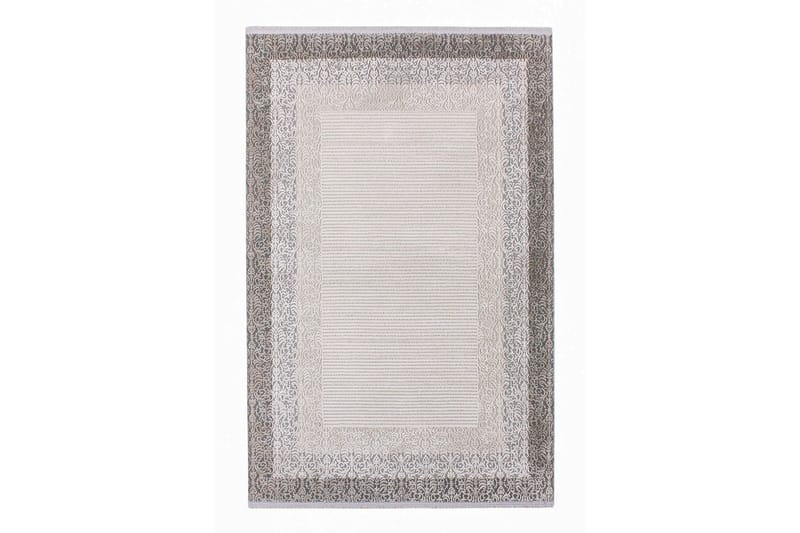 Begonvil Wilton-tæppe 100x300 cm Rektangulær - Beige - Tekstiler - Tæpper - Moderne tæppe - Mønstrede tæpper