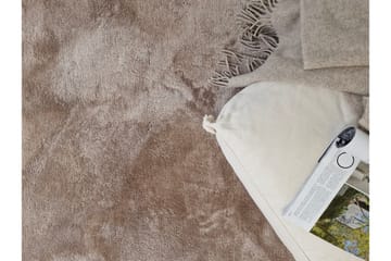 Cozy Shaggy Tæppe 60x120 cm Rektangulært - Hør - Tekstiler - Tæpper - Moderne tæppe - Ryatæpper