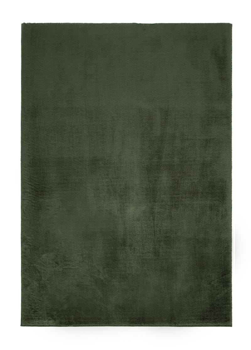 Cozy Shaggy Tæppe 110x160 cm Rektangulært - Grøn - Tekstiler - Tæpper - Moderne tæppe - Ryatæpper