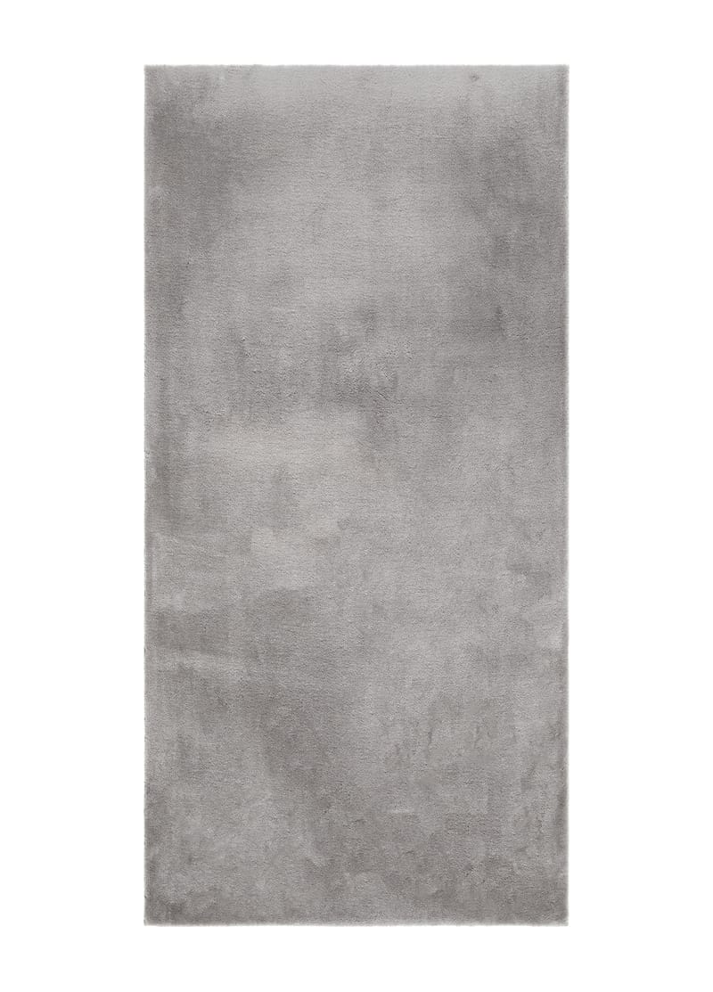 Cozy Shaggy Tæppe 60x120 cm Rektangulært - Sølv - Tekstiler - Tæpper - Moderne tæppe - Ryatæpper