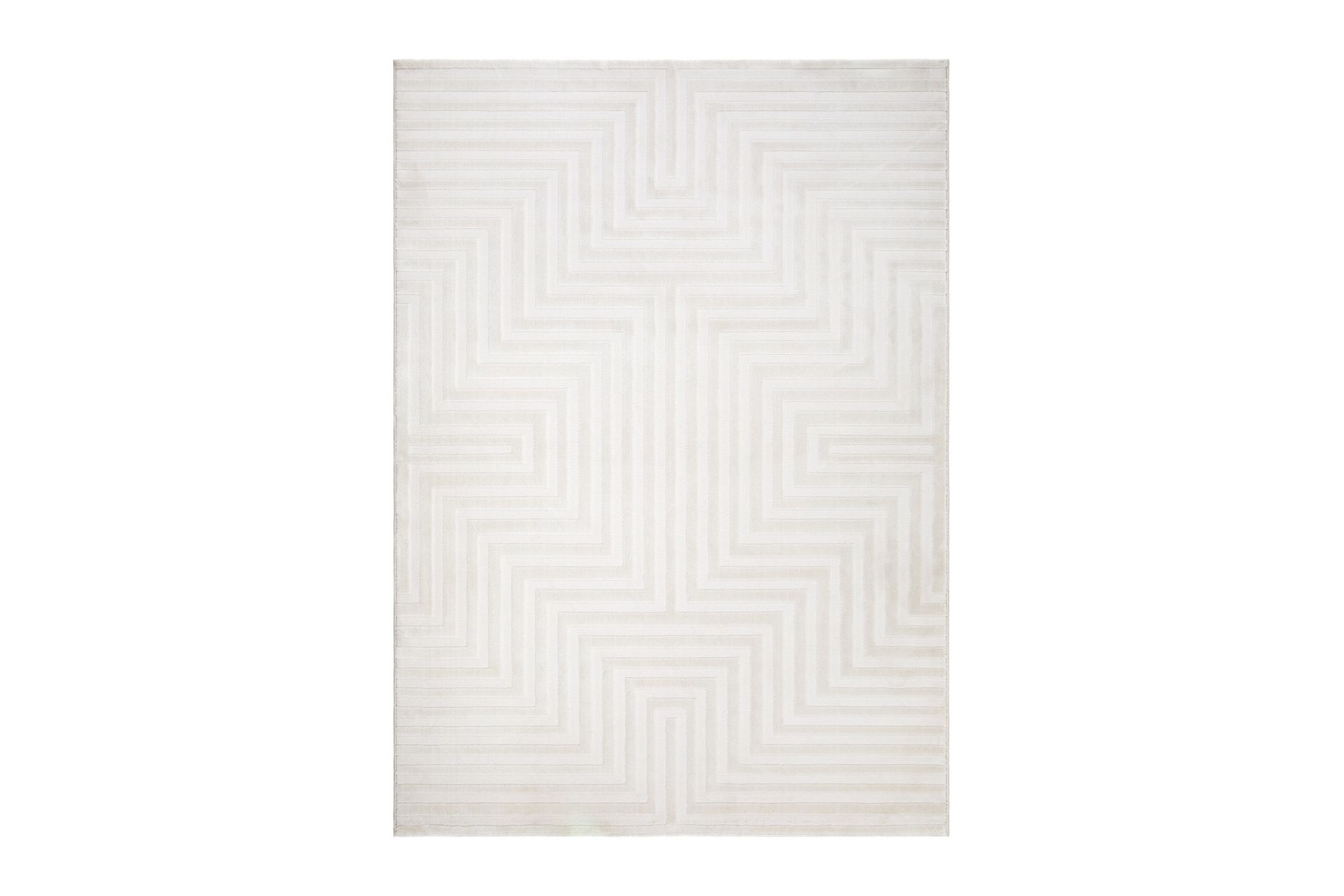 Ritz Wilton Tæppe 240x340 cm Rektangulært - Creme - Tekstiler - Tæpper - Moderne tæppe - Mønstrede tæpper