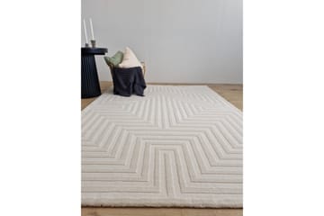 Ritz Wilton Tæppe 240x340 cm Rektangulært - Creme - Tekstiler - Tæpper - Moderne tæppe - Mønstrede tæpper