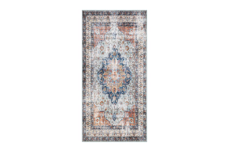 Tarfaya Friezetæppe 80x150 cm - Flerfarvet - Tekstiler - Tæpper - Moderne tæppe - Mønstrede tæpper