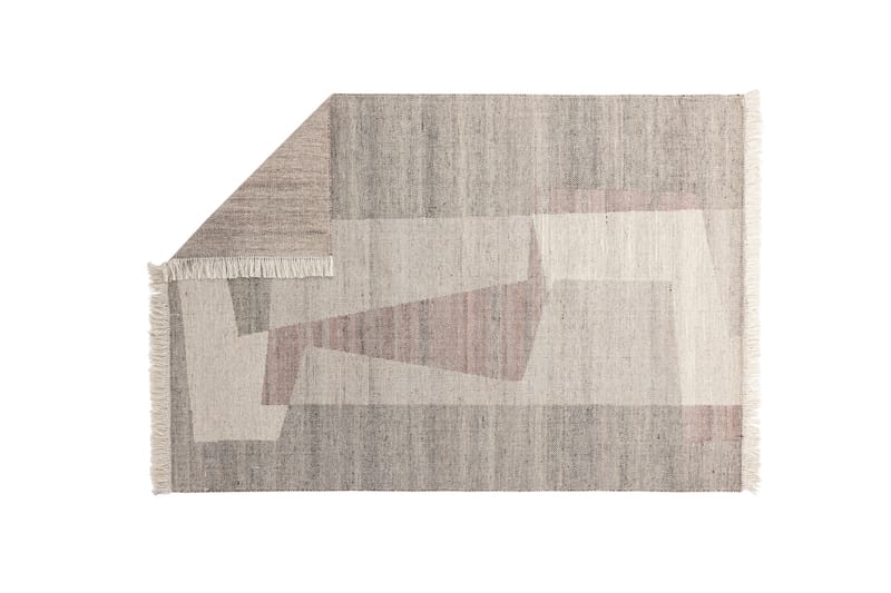 Rio Uldtæppe 200x290 cm - Beige - Tekstiler - Tæpper - Moderne tæppe - Uldtæppe
