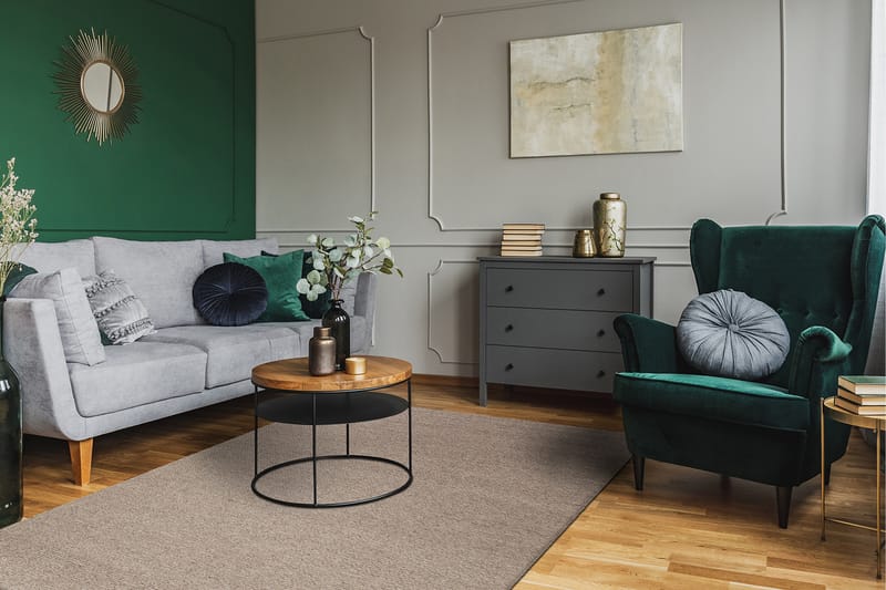 Skagen Uldtæppe 300x400 cm - Hør - Tekstiler - Tæpper - Moderne tæppe - Uldtæppe