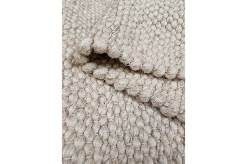 Skagen Uldtæppe 75x230 cm - Hør - Tekstiler - Tæpper - Moderne tæppe - Uldtæppe