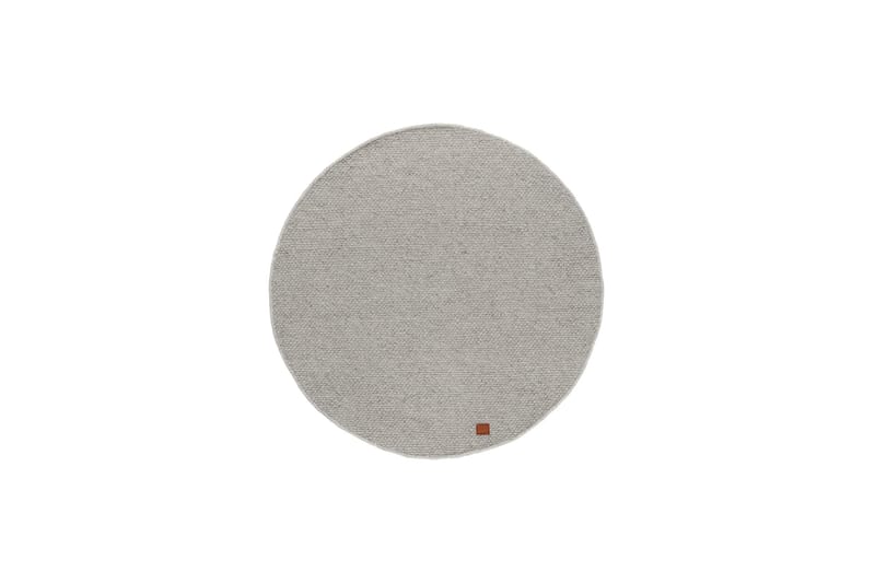 Skagen Uldtæppe Rund 200 cm, Sølv