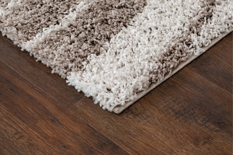 Portland Shaggy Tæppe 200x290 cm - Hør - Tekstiler - Tæpper - Moderne tæppe - Ryatæpper