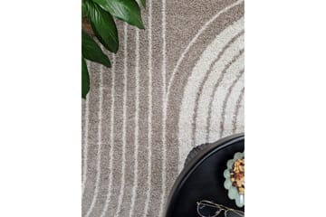 Portland Shaggy Tæppe 160x230 cm - Hør - Tekstiler - Tæpper - Moderne tæppe - Ryatæpper