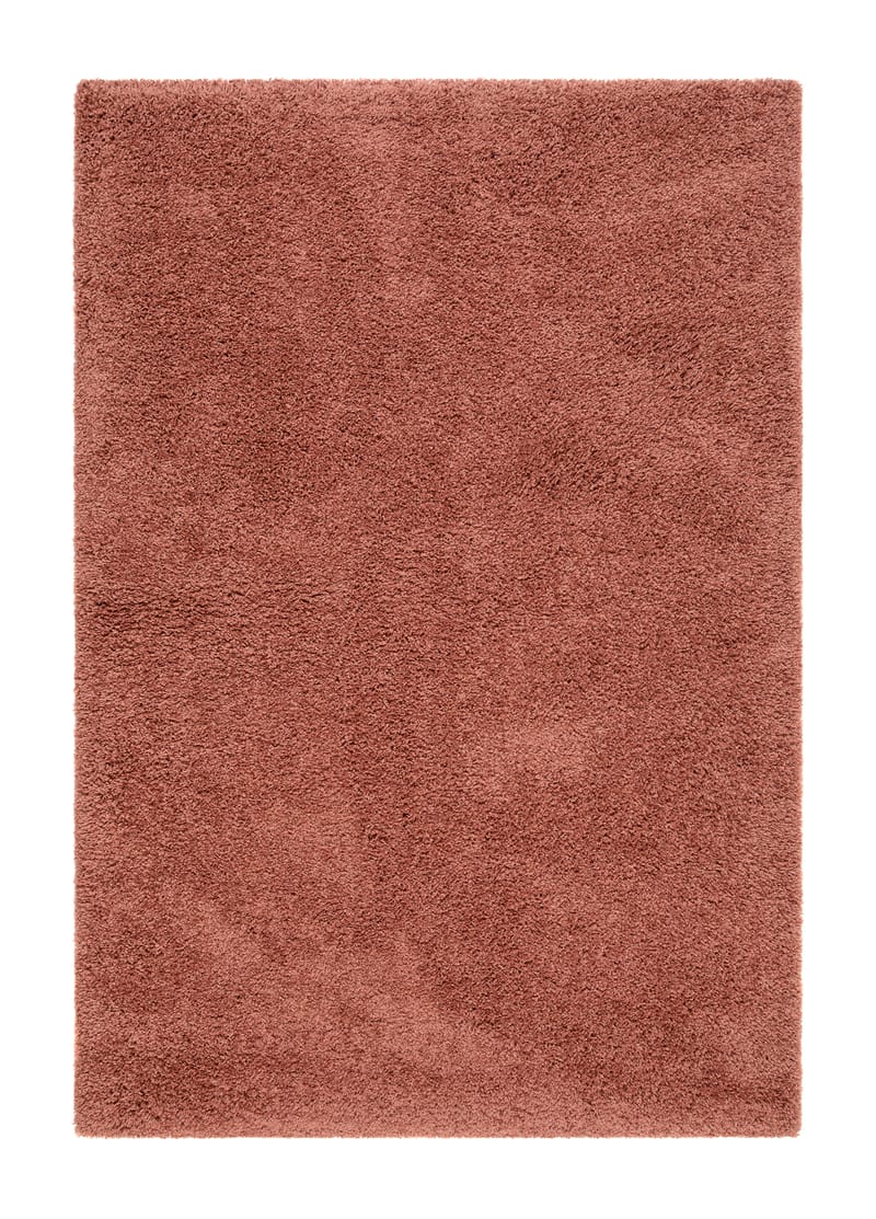 Lounge Shaggy Tæppe 133x190 cm Rektangulært - Kobber - Tekstiler - Tæpper - Moderne tæppe - Ryatæpper