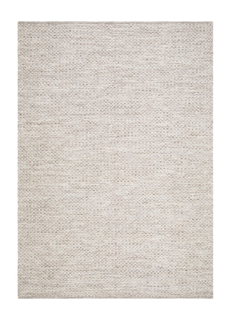 Varberg Bomuldstæppe 240x340 cm Rektangulært - Beige - Tekstiler - Tæpper - Hall måtte