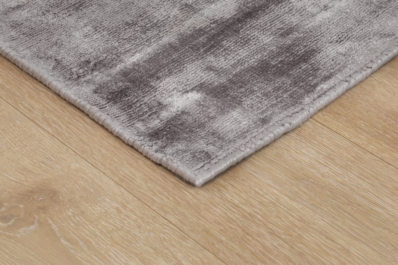 Tribeca Viscosetæppe 240x340 cm Rektangulært - Grå - Tekstiler - Tæpper - Moderne tæppe - Viskosetæpper & kunstsilketæpper