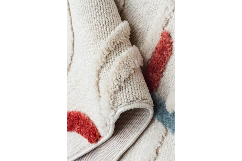 Terazi Wilton-tæppe 120x180 cm Rektangulær - Flerfarvet - Tekstiler - Tæpper - Moderne tæppe - Mønstrede tæpper