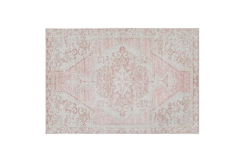 Nilam Bomuldstæppe 160x230 cm Rektangulær, Creme