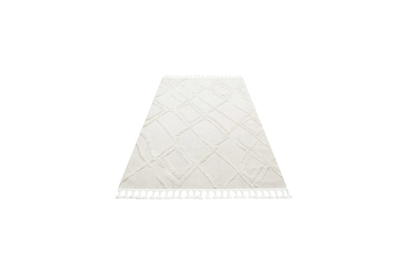 Tolina Wilton-tæppe 200x290 cm Rektangulær, Hvid