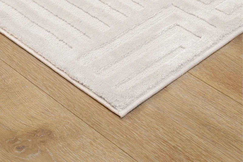 Ritz Wilton Tæppe 240x340 cm Rektangulært - Creme - Tekstiler - Tæpper - Moderne tæppe - Mønstrede tæpper