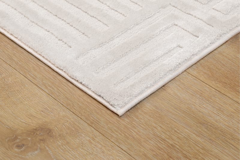 Ritz Wilton Tæppe 160x230 cm Rektangulært - Creme - Tekstiler - Tæpper - Moderne tæppe - Mønstrede tæpper