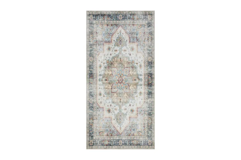 Tarfaya Frise-tæppe 80x150 cm, Creme