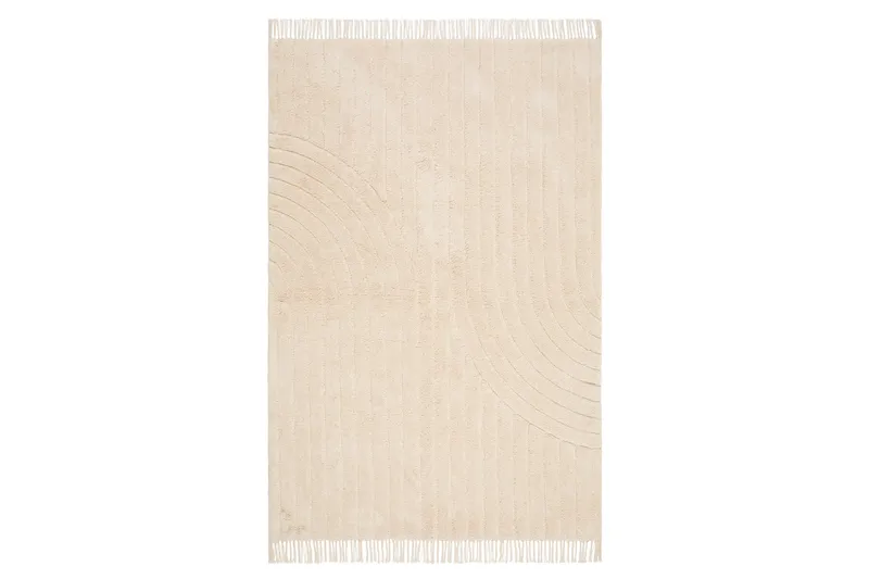 Marokko Bomuldstæppe 200x300 cm, Creme