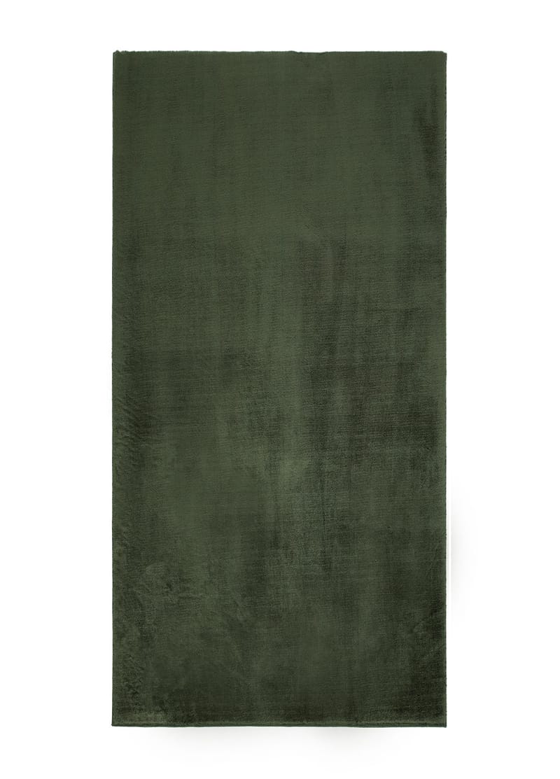 Cozy Shaggy Tæppe 80x160 cm Rektangulært, Grøn