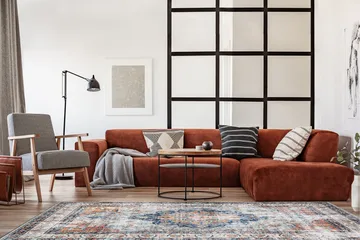 Tarfaya Frise-tæppe 160x230 cm - Flerfarvet - Tekstiler - Tæpper - Moderne tæppe - Wiltontæpper