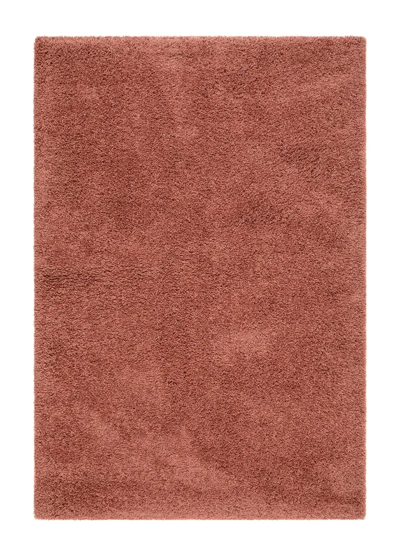 Lounge Shaggy Tæppe 160x230 cm Rektangulært, Kobber