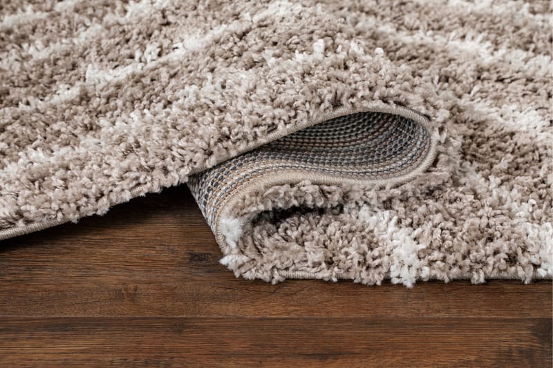 Portland Shaggy Tæppe 160x230 cm - Hør - Tekstiler - Tæpper - Moderne tæppe - Ryatæpper