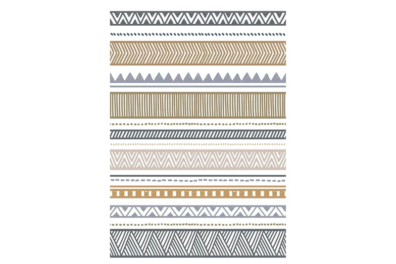 Idaburn Bomuldstæppe 100x300 cm Rektangulær, Hvid