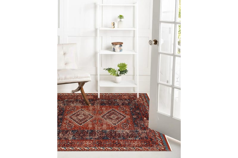 Anadolu Wilton-tæppe 120x180 cm Rektangulær - Flerfarvet - Tekstiler - Tæpper - Moderne tæppe - Mønstrede tæpper