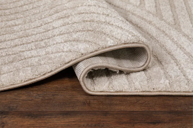 Bella Wilton Tæppe 160x230 cm Rektangulært - Hør - Tekstiler - Tæpper - Moderne tæppe - Mønstrede tæpper