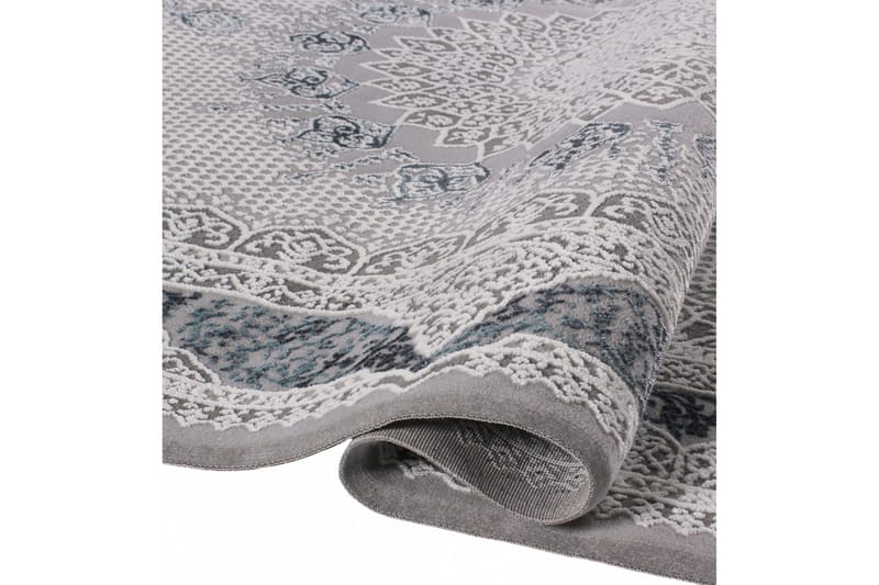 Claggan Wilton-tæppe 160x230 cm Rektangulær - Mørkeblå - Tekstiler - Tæpper - Moderne tæppe - Mønstrede tæpper