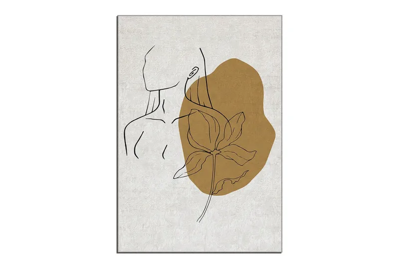 Cavity Wilton-tæppe 100x140 cm Rektangulær - Flerfarvet - Tekstiler - Tæpper - Moderne tæppe - Mønstrede tæpper