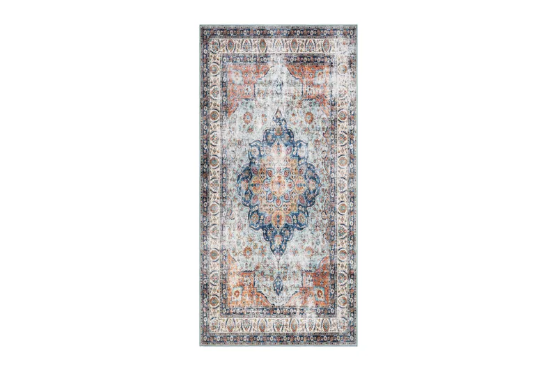 Tarfaya Friezetæppe 80x300 cm, Flerfarvet