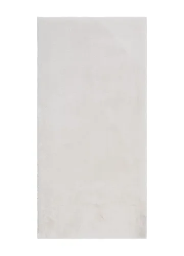 Cozy Shaggy Tæppe 60x120 cm Rektangulært - Hvid - Tekstiler - Tæpper - Moderne tæppe - Ryatæpper