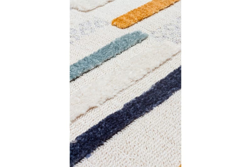 Tarz Wilton-tæppe 120x180 cm Rektangulær - Flerfarvet - Tekstiler - Tæpper - Moderne tæppe - Mønstrede tæpper