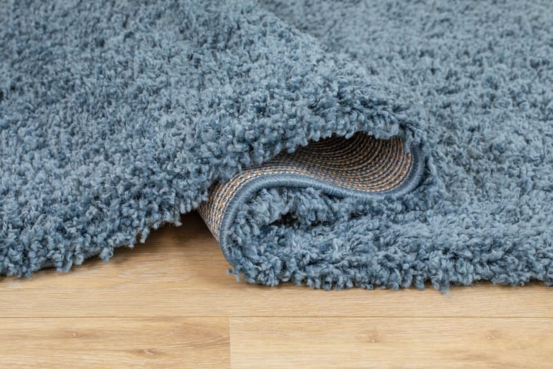 Lounge Løber 80x250 cm Rektangulær - Petrolblå - Tekstiler - Tæpper - Moderne tæppe - Gangmåtter