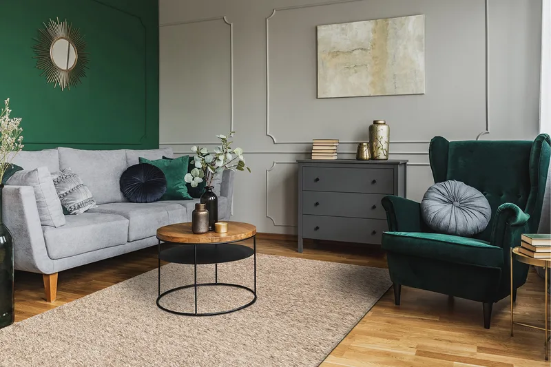 Skagen Ullteppe 240x340 cm - Hør - Tekstiler - Tæpper - Moderne tæppe - Uldtæppe