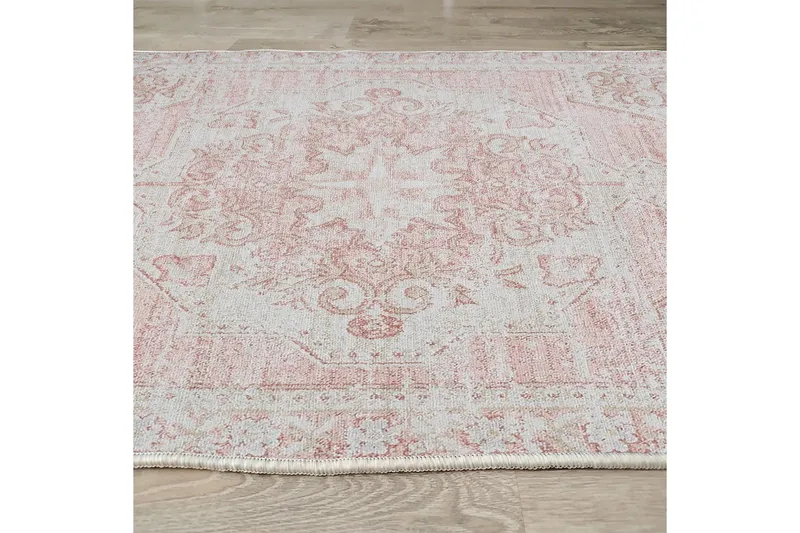 Nilam Bomuldstæppe 160x230 cm Rektangulær - Creme - Tekstiler - Tæpper - Moderne tæppe - Bomuldstæpper