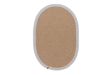 Fielo Bomullsmatta 80x120 cm Rektangulär Grey/Brown 80x120 cm - Tekstiler - Tæpper - Moderne tæppe - Bomuldstæpper