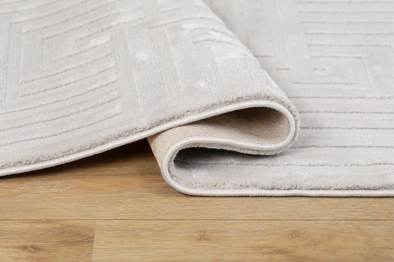 Ritz Wilton Tæppe 160x230 cm Rektangulært - Creme - Tekstiler - Tæpper - Moderne tæppe - Mønstrede tæpper