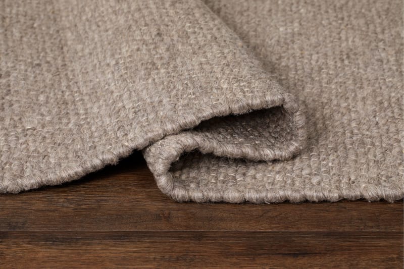 Skagen Uldtæppe 160x230 cm - Hør - Tekstiler - Tæpper - Moderne tæppe - Uldtæppe