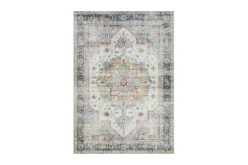 Tarfaya Frise-tæppe 160x230 cm - Creme - Tekstiler - Tæpper - Moderne tæppe - Mønstrede tæpper