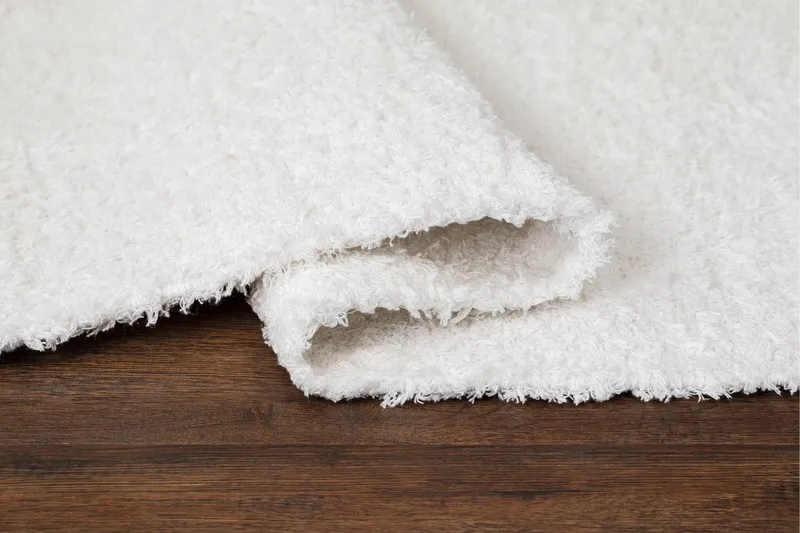 Falsterbo Bomuldstæppe 75x230 cm - Hvid - Tekstiler - Tæpper - Moderne tæppe - Bomuldstæpper